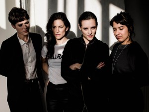 Savages are a London-based post-punk revival rock band, formed in 2011. Their debut album, Silence Yourself, reached number 19 in the UK Albums Chart in May 2013 Members: L-R Gemma Thompson Fay Milton Jehnny Beth Ayse Hassan